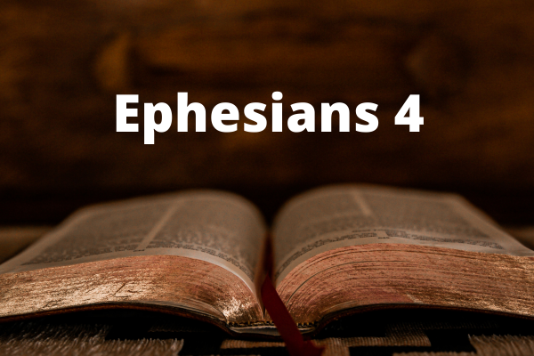 Walking Worthy in Ephesians 4